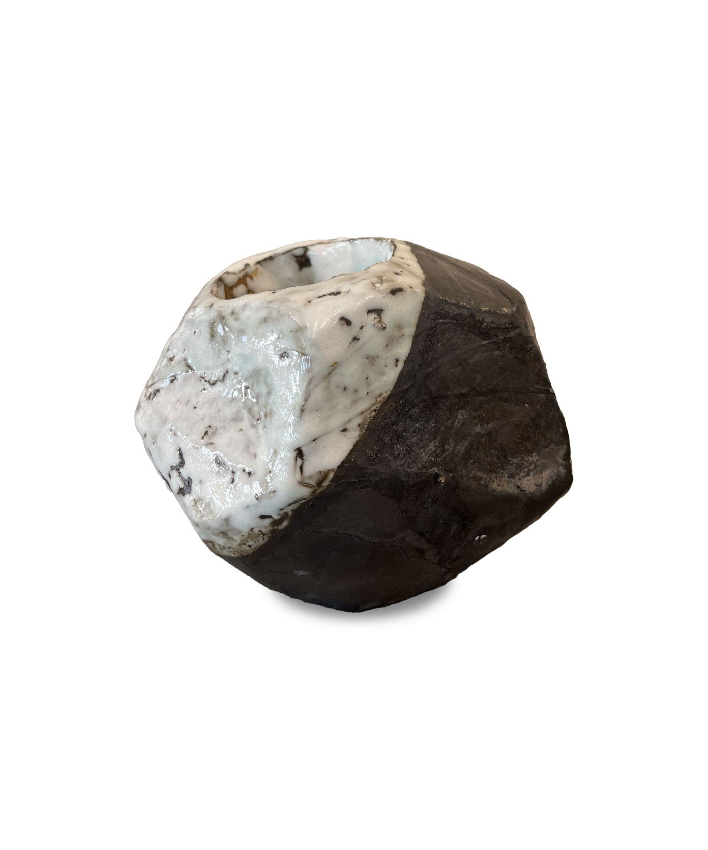 Ваза Камушек тёмная